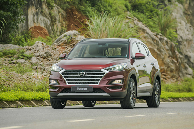 Hyundai Tucson màu trắng  Chi tiết Nội Ngoại thất  Xeotohyundaivncom