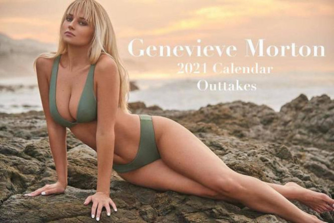 'Mỹ nhân áo tắm hàng đầu mọi thời đại' tung ảnh lịch bikini nóng bỏng - 2