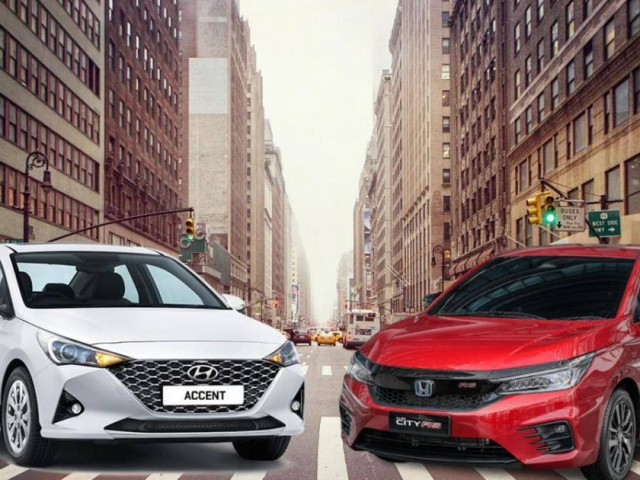Tin tức ô tô - So sánh Honda City mới và Hyundai Accent cao cấp nhất