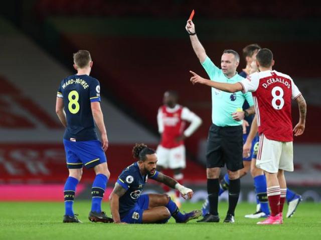 Bóng đá - Arsenal hóa "Vua thẻ đỏ": Thắng MU xong tụt dốc không phanh, nội bộ lục đục