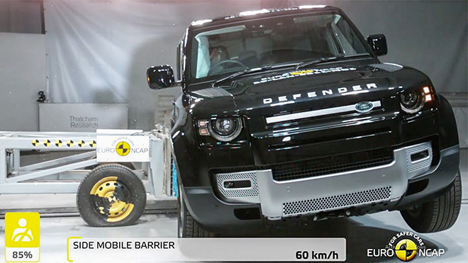 Land Rover Defender 110 đạt chuẩn 5 sao tại EURO NCAP 2020 - 3