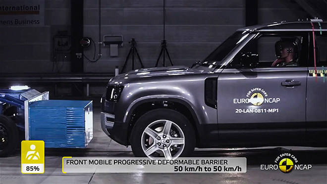 Land Rover Defender 110 đạt chuẩn 5 sao tại EURO NCAP 2020 - 4