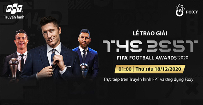 Đón xem The Best 2020 - Giải thưởng FIFA Xuất sắc nhất năm trên Truyền hình FPT - 1