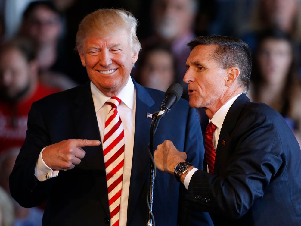 Cựu tướng Mỹ Michael Flynn liên tục ủng hộ ông Trump sau khi được Tổng thống Mỹ đương nhiệm ân xá. Ảnh: Getty