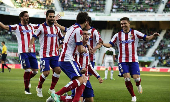 Atletico Madrid dễ có 3 điểm