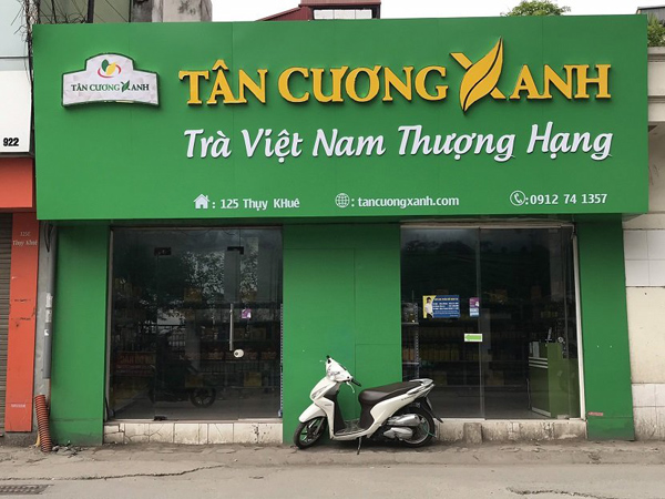 Hệ thống cửa hàng trà Thái Nguyên ngon - công ty TNHH Tân Cương Xanh - 2