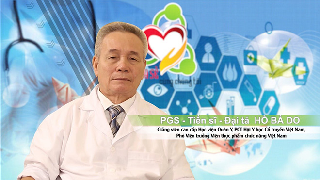 Bác sĩ Hồ Bá Do chia sẻ trên chương trình "Hãy chia sẻ cùng chúng tôi" VTV3