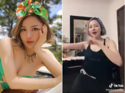 Bạn trẻ - Cuộc sống - Clip: Hot girl Trâm Anh khoe vũ đạo cùng biểu cảm &quot;khiêu khích&quot;