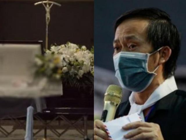 Dàn sao hải ngoại nghẹn ngào nghe bức thư Hoài Linh gửi cố NS Chí Tài trong lễ tang ở Mỹ