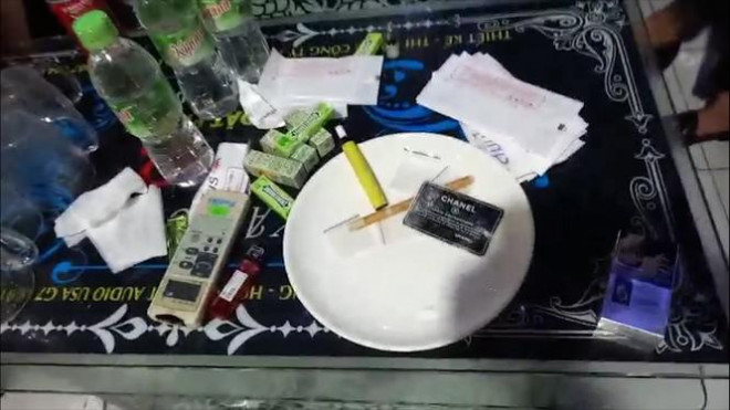 Tang vật "phê" ma túy