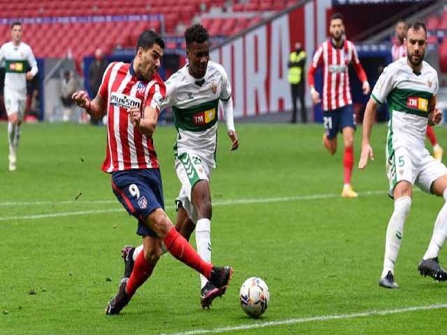 Bóng đá - Video Atletico Madrid - Elche: Cú đúp siêu sao, giật lại ngôi đầu