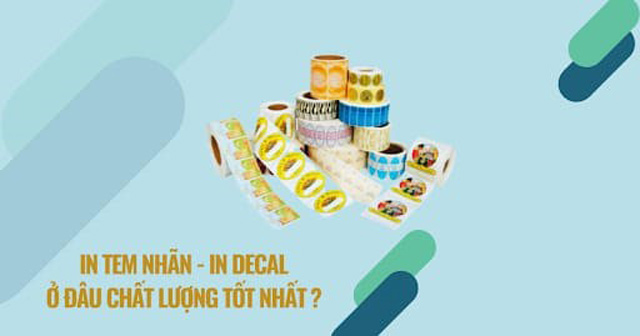 In tem nhãn ngày càng đóng một vai trò quan trọng đối với hoạt động kinh doanh của doanh nghiệp.