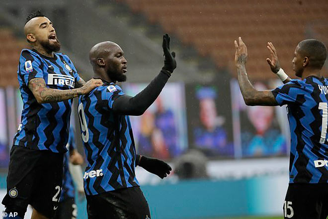 Inter Milan lại giành chiến thắng khi Romelo Lukaku ghi bàn