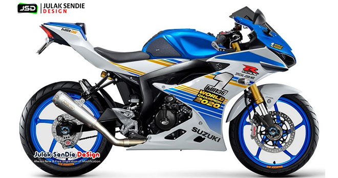 Suzuki GSX-R250 2021 sẵn sàng trình làng: Ngọn gió mới trong phân khúc sportbike 250cc - 1