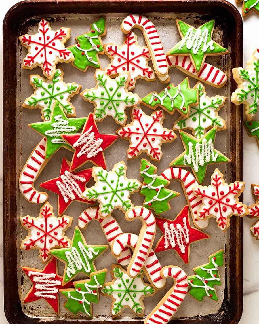 Say đắm với khay bánh quy nướng ngon miệng, giòn rụm trong mùa lễ Giáng sinh - 1