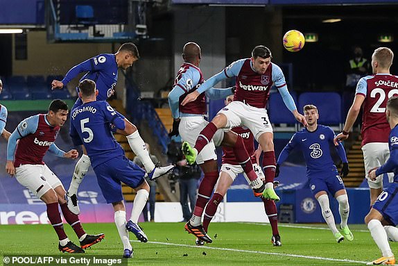 Trực tiếp bóng đá Chelsea - West Ham: Bàn thắng đến liên tiếp (Hết giờ) - 10