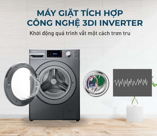 Hơn cả trí tuệ nhân tạo: Động cơ 3Di Inverter trên máy giặt Panasonic có gì vượt trội? - 8