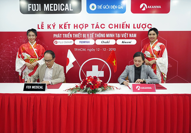 Fuji Medical và Akanwa cùng ký kết hợp tác chiến lược