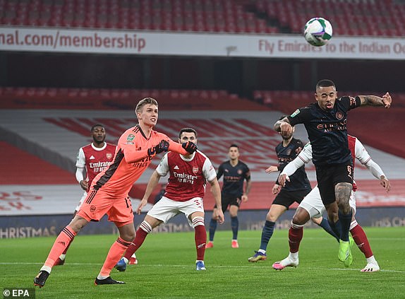 Trực tiếp bóng đá Arsenal - Man City: Giằng co quyết liệt - 12