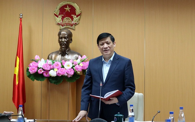 Bộ trưởng Y tế Nguyễn Thanh Long. (Ảnh: Trần Minh).
