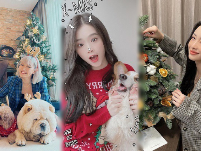 Bạn trẻ - Cuộc sống - Dàn "hot girl" Việt xinh tươi rạng ngời đón Giáng sinh