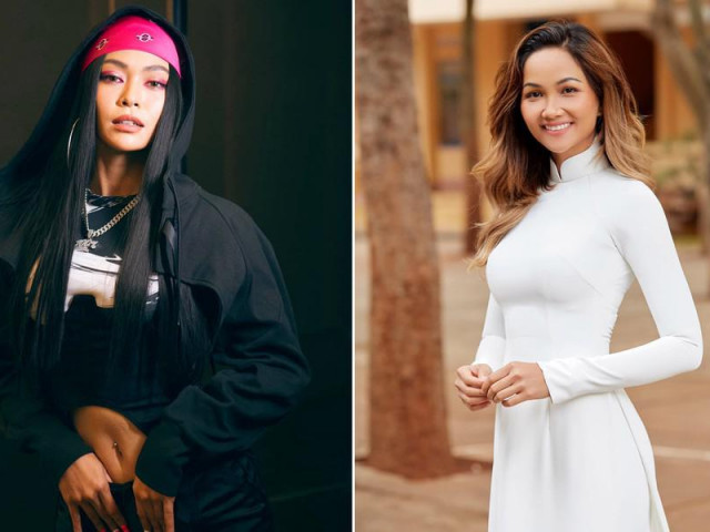 Thời trang - H'Hen Niê nữ tính với áo dài trắng, Mâu Thuỷ mặc kín mít vẫn khoe được eo thon nóng bỏng