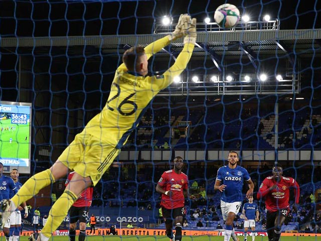 Bóng đá - Trực tiếp bóng đá Everton - MU: Martial ấn định tỉ số (Hết giờ)