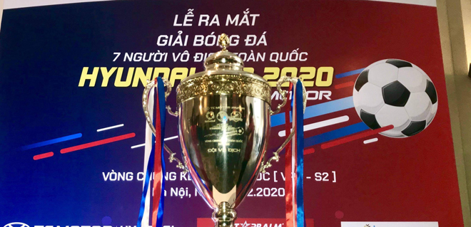 Giải bóng đá 7 người toàn quốc quyết tâm nâng tầm thành sân chơi Đông Nam Á