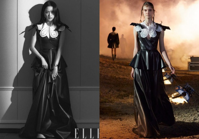 Stylist của BLACKPINK lại được khen hết lời vì mix đồ cho Jisoo đẹp hơn hẳn bản gốc - 1