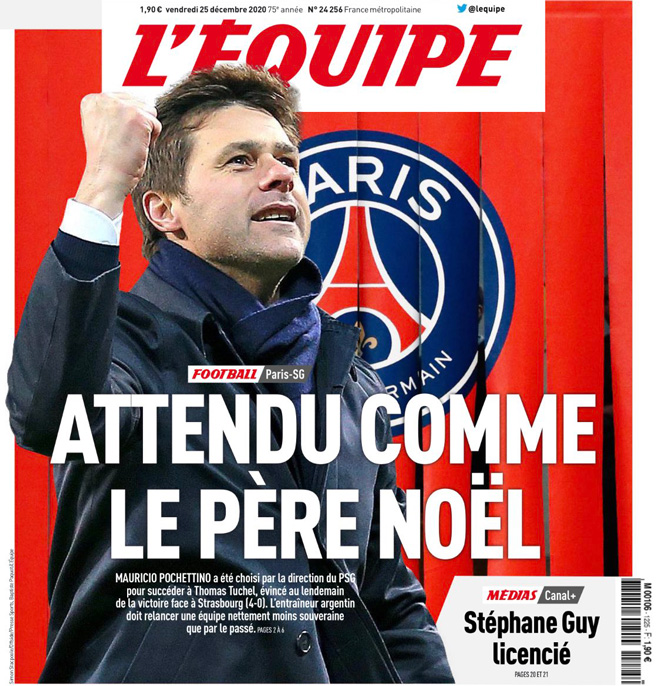 Nhà giàu PSG dự kiến công bố tân HLV Pochettino: "Ông già Noel" ở Ligue 1? - 1