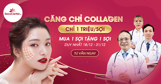 Quy trình căng chỉ collagen chuẩn an toàn tại Viện Thẩm mỹ SeoulCenter.Vn - 1