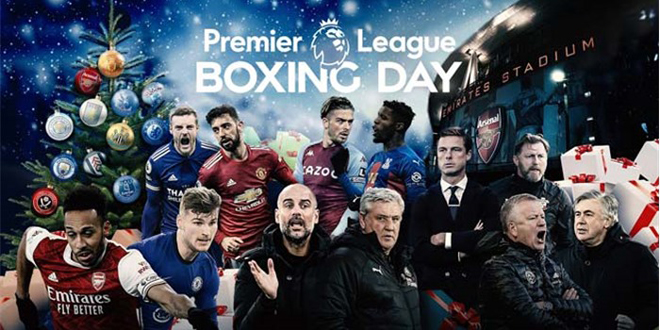 Boxing Day là dịp để tận hưởng không khí bóng đá tuyệt vời tại nước Anh