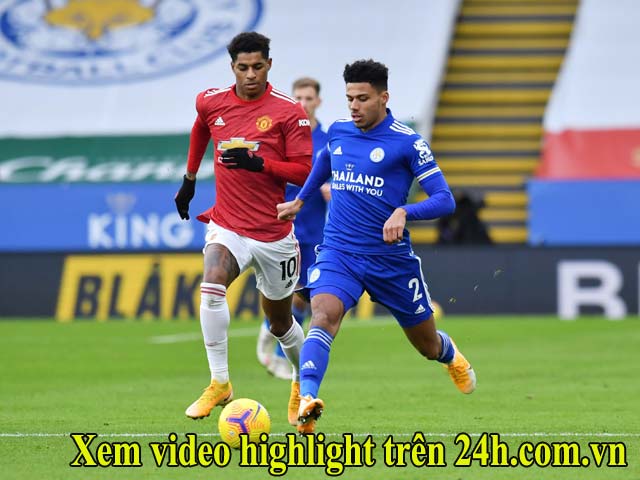 Bóng đá - Trực tiếp bóng đá Leicester - MU: "Quỷ Đỏ" lại thủng lưới (Hết giờ)