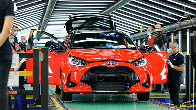 Toyota dừng hoạt động dây truyền sản xuất tại châu Âu - 1