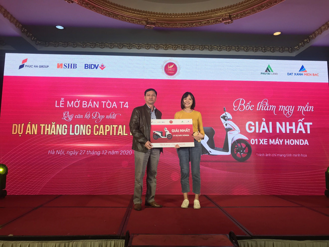 Đông đảo khách “rước lộc” trong lễ mở bán chính thức tòa T4 Thăng Long Capital - 2