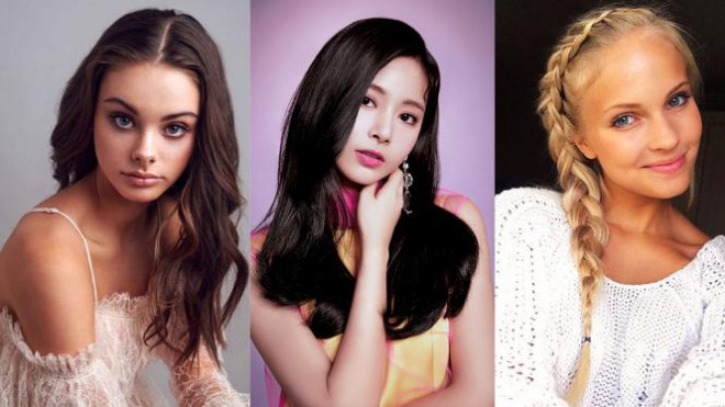 Từ trái qua phải: Meika Woolard, Tzuyu và Emile Nereng 