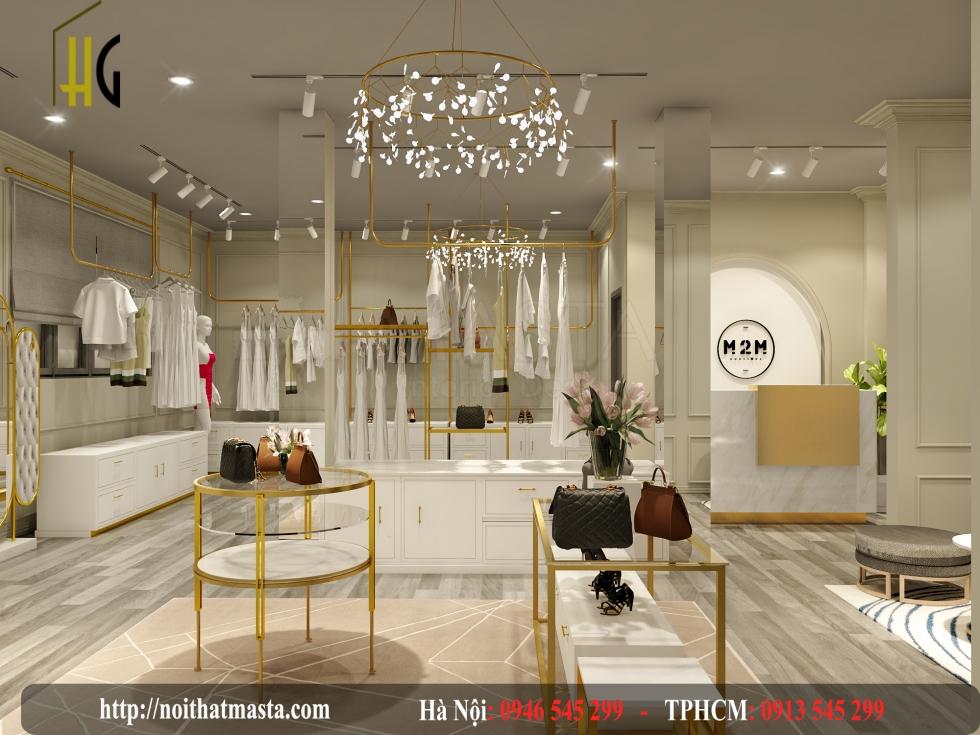 Nội thất Masta - Đơn vị thiết kế shop thời trang trẻ em uy tín - 2
