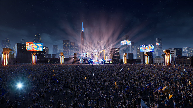 Tiger Remix 2021: sự kết hợp giữa không gian ngập tràn sắc màu và loạt sân khấu cao nhất Việt Nam tại: sân đáp trực thăng Bitexco (Hồ Chí Minh), Sky36 cao nhất tại Đà Nẵng và sân thượng khách sạn Melia (Hà Nội).