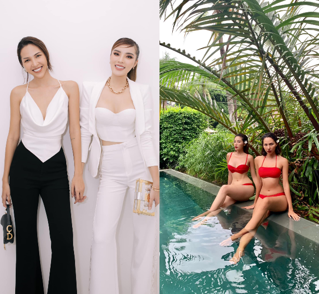 Khi được hỏi về mối quan hệ “trên tình bạn” này, cả hai người đẹp đều lựa chọn im lặng.
