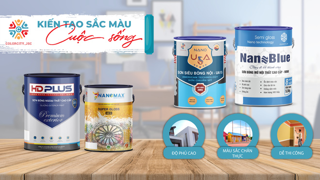 Các loại sơn bóng cao cấp có độ bền lên tới > 10 năm