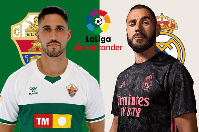 Elche là một đối thủ rất dễ chịu với đương kim vô địch Real Madrid ở La Liga lúc này