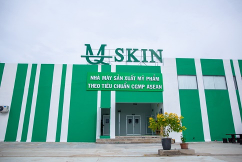 Nhà máy MQ Skin rộng hàng ngàn mét vuông tại trung tâm TP.HCM chuẩn bị ra mắt.