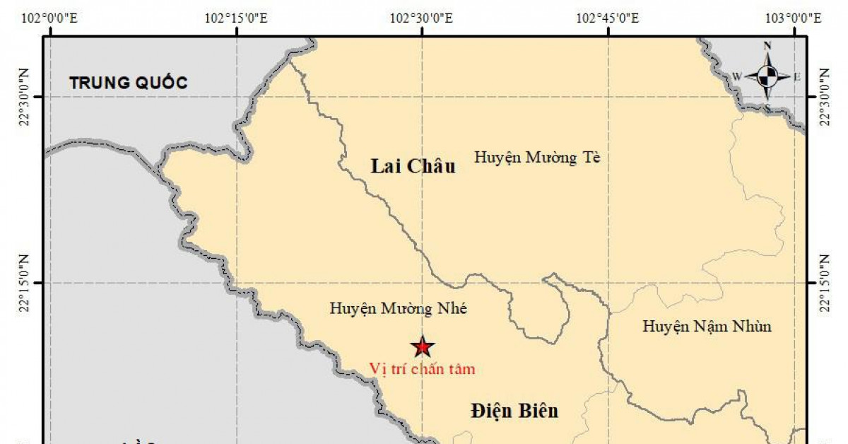 Tin tức trong ngày - Động đất tại Điện Biên ngày cuối năm