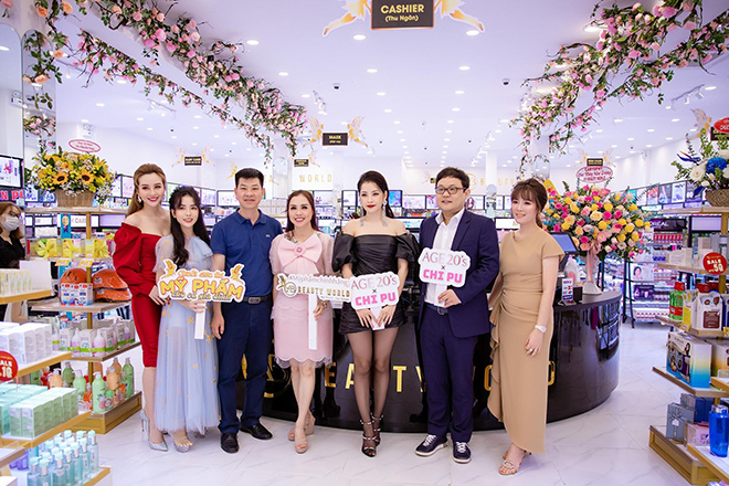 "Cháy" cùng Chi Pu tại khai trương cửa hàng AB Beauty World mới nhất - 1