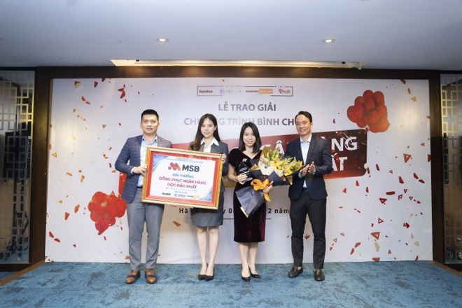 Đồng phục Ngân hàng Độc đáo nhất: Ngân hàng TMCP Hàng hải Việt Nam