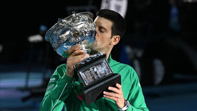 Djokovic đang là đương kim vô địch Australian Open và đã toàn thắng cả 8 lần vào chung kết giải Grand Slam này