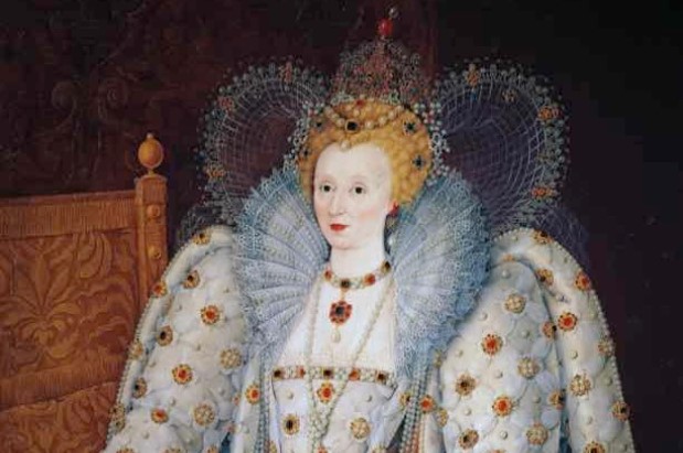 Tranh vẽ chân dung nữ hoàng Anh Elizabeth I. Ảnh: History Extra