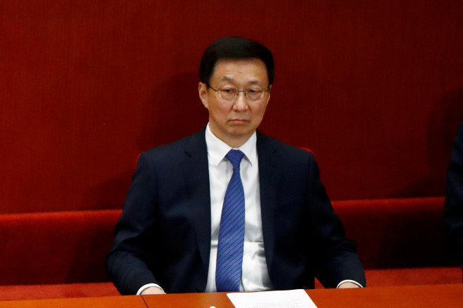 Phó Thủ tướng Trung Quốc Hàn Chính. Ảnh: Reuters