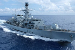 Tin tức trong ngày - Tàu Hải quân Hoàng gia Anh HMS Richmond thăm Việt Nam