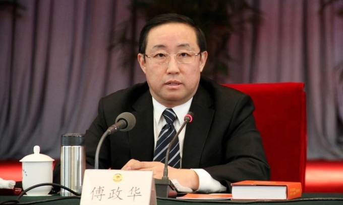 Phó Chính Hoa rời ghế Bộ trưởng Tư pháp Trung Quốc vào đầu năm 2020.